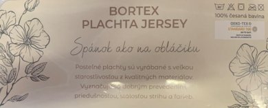 Plachta Jersey na gumičku - červená 180x200cm