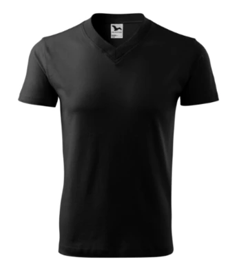 Tričko pánske V-NECK - MALFINI (čierne 3XL)