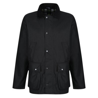 Pánska bunda BANBURY WAX JACKET - black