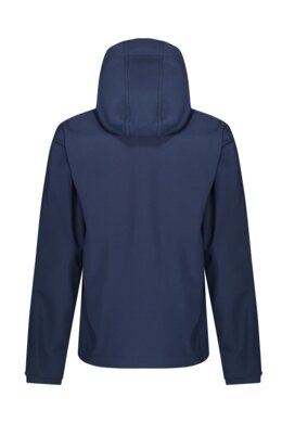 Pánska softshellová bunda s kapucňou Venturer 3-Layer - navy+navy