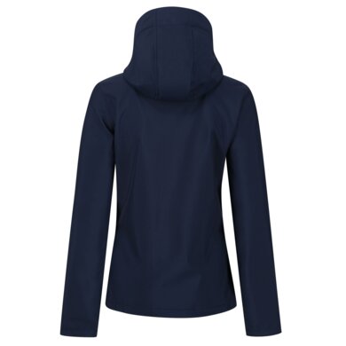 Dámska softshellová bunda s kapucňou Venturer 3-Layer - navy+navy