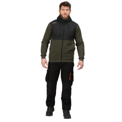 Pánska mikina TACTICAL MAJOR - dark khaki/black