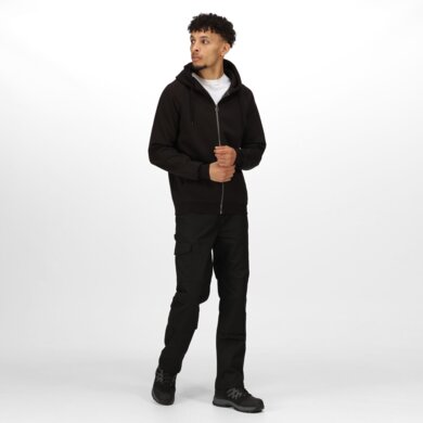 Pánska mikina PRO FULL ZIP - black