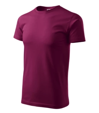 Pánske tričko BASIC - MALFINI - veľkosť 3XL (fuchsia)