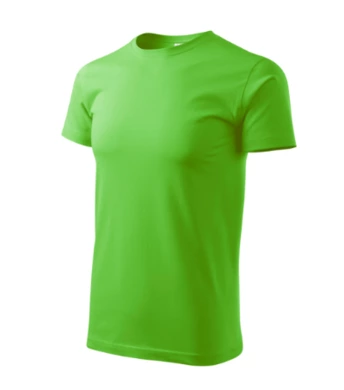 Pánske tričko BASIC - MALFINI - veľkosť 4XL (green apple)