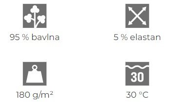 Tričko pánske ACTION (MALFINI) - formula red